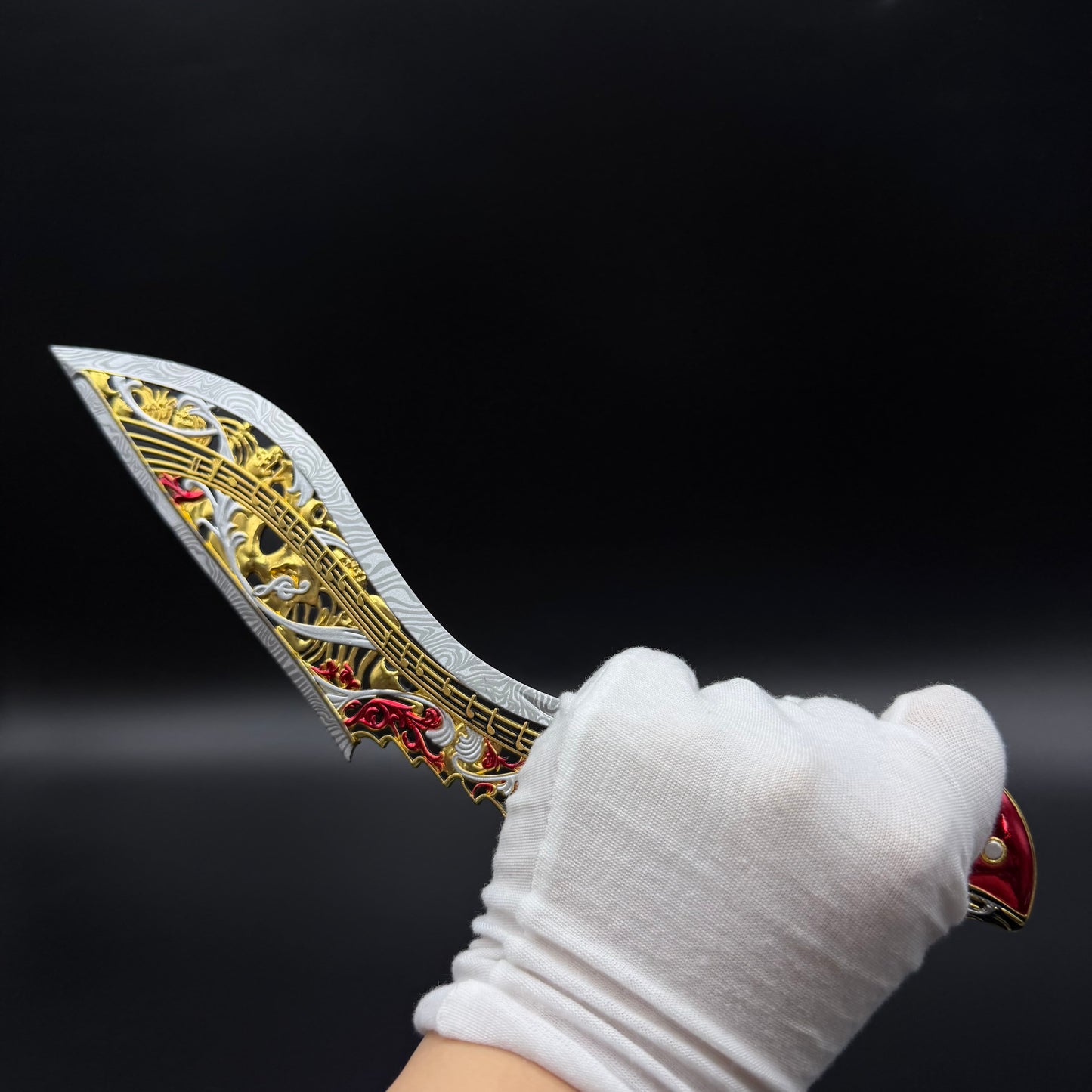 29cm/11.4'' S10 Knife ELEGY Tactical FPS Game Weapon Replica - Game Collectible Decorative Ornament