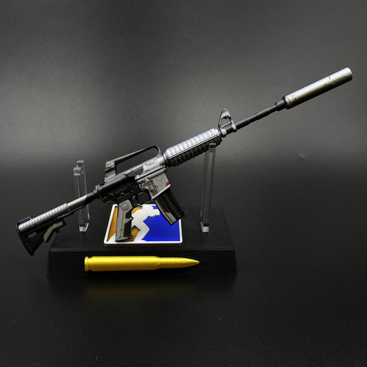 CS2 Game Peripheral - Mecha Industries M4A1-S Metal Replica Game Prop Collectible