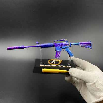 CS2 Game Peripheral - Party Animal M4A1-S Metal Replica Game Prop Collectible