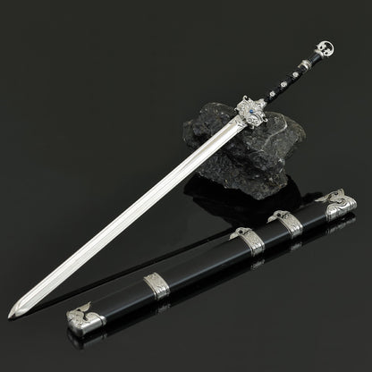 Chinese Wuxia Sword Replica Yu Lin Ling Sword from Sword of Coming Mini Wuxia Metal Sword Collectible