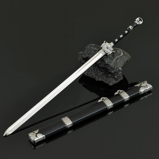 Chinese Wuxia Sword Replica Yu Lin Ling Sword from Sword of Coming Mini Wuxia Metal Sword Collectible