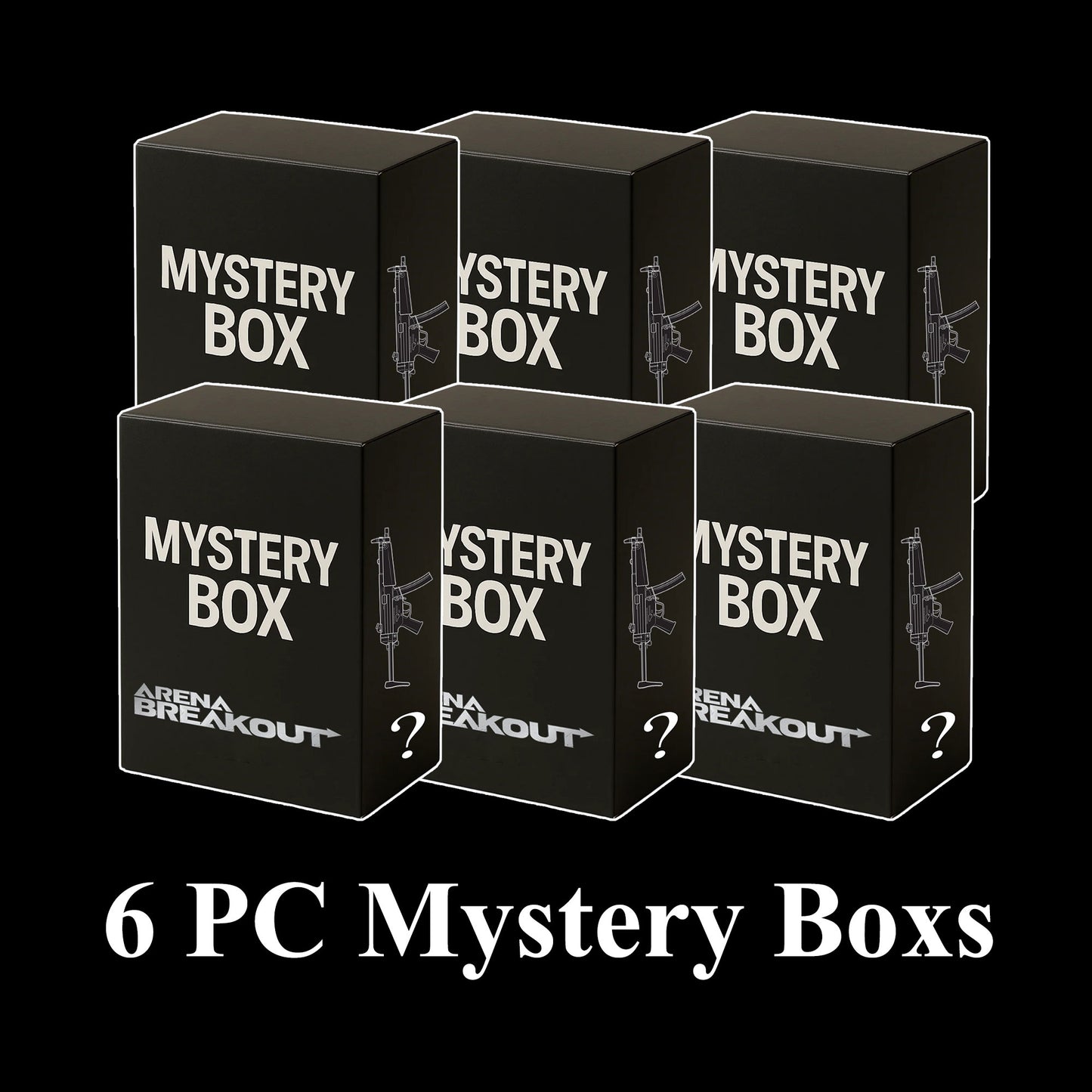 1:6 Arena Breakout Metal Tiny MPX SMG Miniature