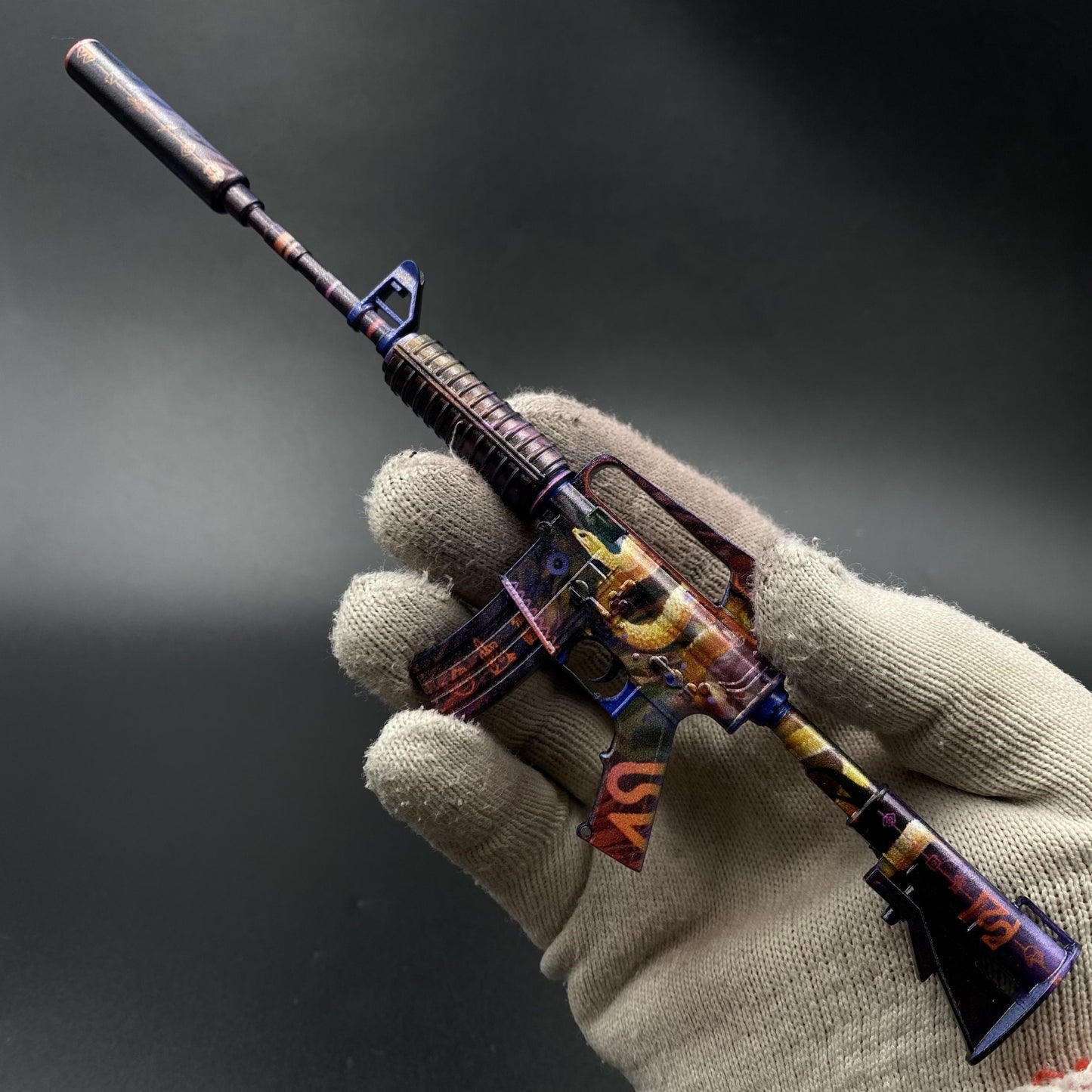 CS M4A1‑S Welcome to the Jungle Metal Gun Replica for Collectible