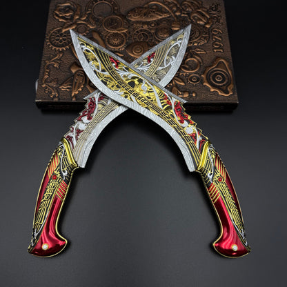 29cm/11.4'' S10 Knife ELEGY Tactical FPS Game Weapon Replica - Game Collectible Decorative Ornament
