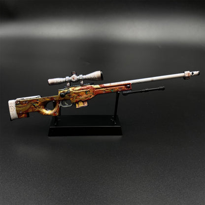 Hot Game CS2 Desert Hydra AWP Metal Replica Game Prop Collectible