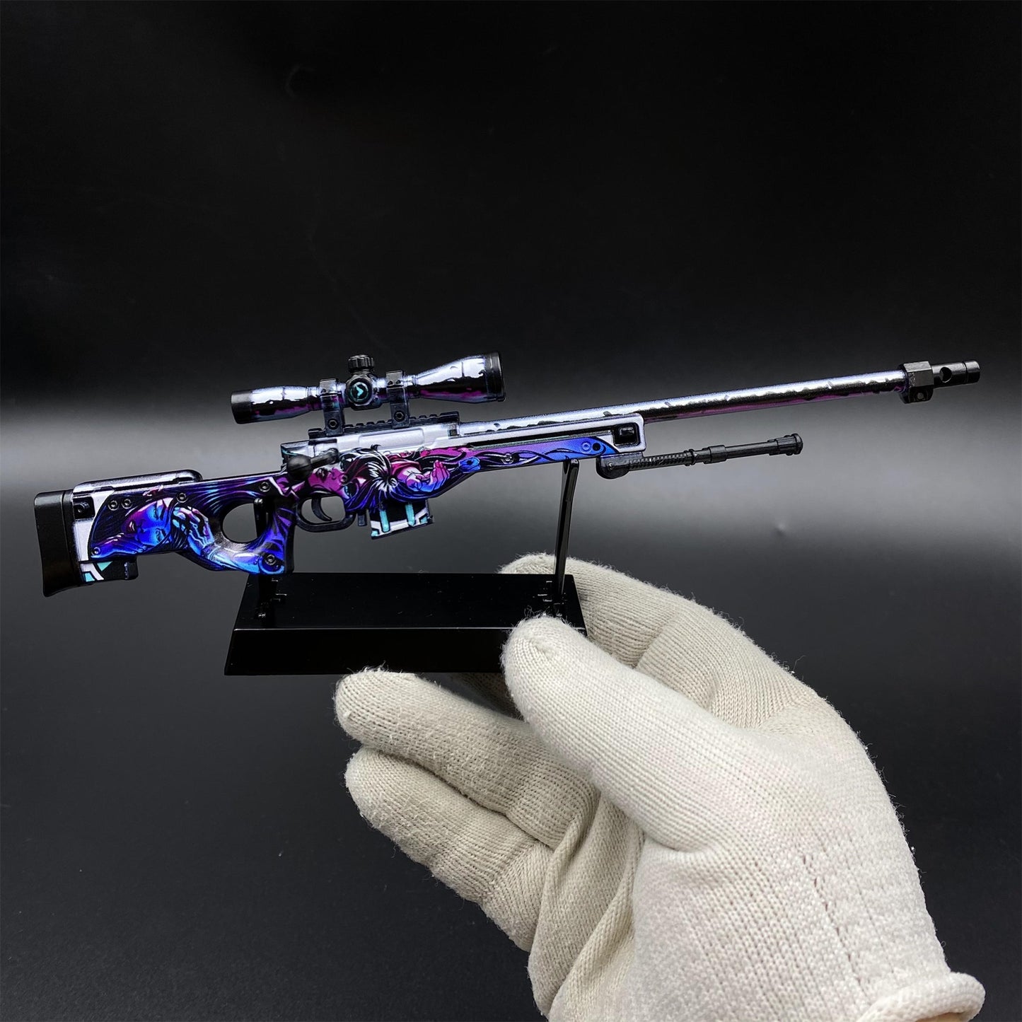 Hot Game CS2 Neo-Noir AWP Metal Replica Game Prop Collectible