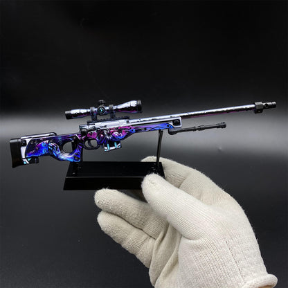 Hot Game CS2 Neo-Noir AWP Metal Replica Game Prop Collectible
