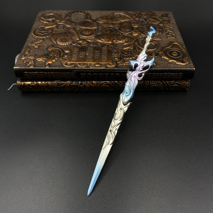 Chuyi Flying Sword Metal Replica, Jian Lai Xianxia Weapon Prop, Collectible Desktop Decoration Gift