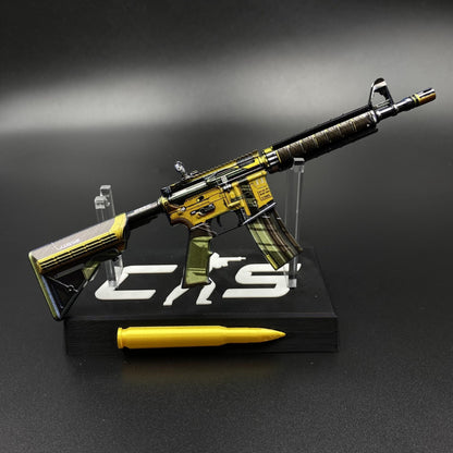 CS2 Mini M4A4 Buzz Kill Metal Skin Replica For Collectible