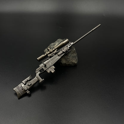 Hot Game Delta Force R93 Sniper Rifle Metal Replica Desktop Decoration Gift for Game Fans