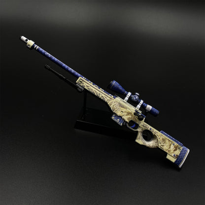 Hot Game CS2 Queen's Gambit AWP Metal Replica Game Prop Collectible