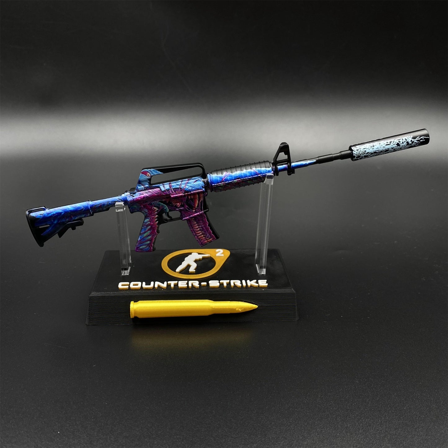 CS2 Game Peripheral - Hyper Beast M4A1-S Metal Replica Game Prop Collectible