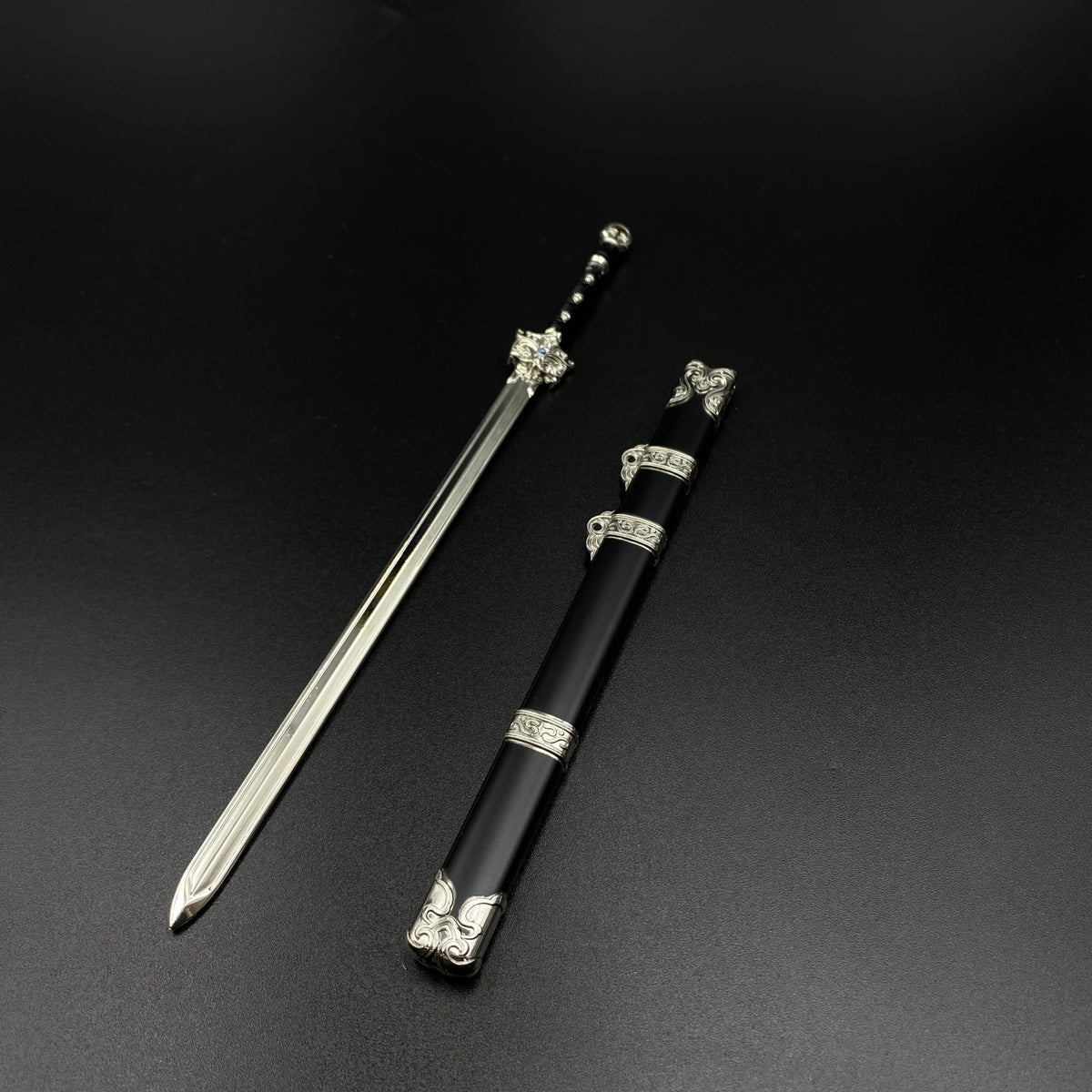 Chinese Wuxia Sword Replica Yu Lin Ling Sword from Sword of Coming Mini Wuxia Metal Sword Collectible