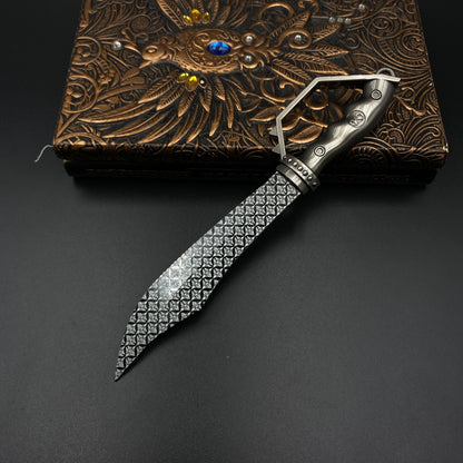 Shadow Ritual Blade Prop Replica with Leather Sheath