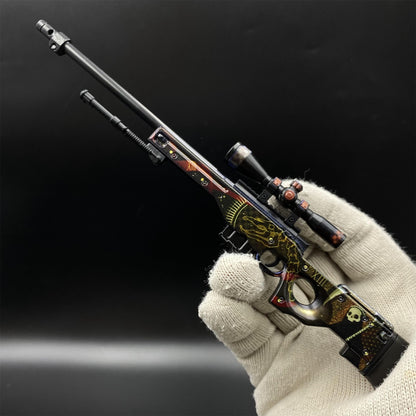 Hot Game CS2 Mortis AWP Metal Replica Game Prop Collectible