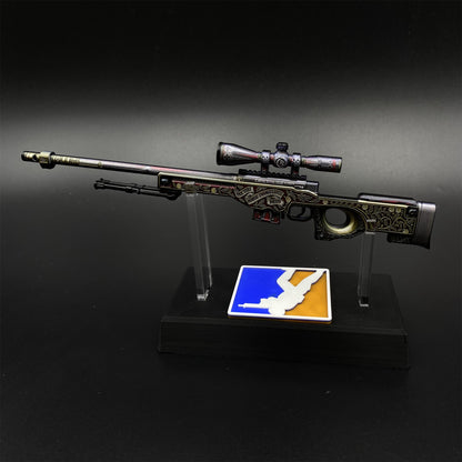 Hot Game CS2 The Prince AWP Metal Replica Game Prop Collectible