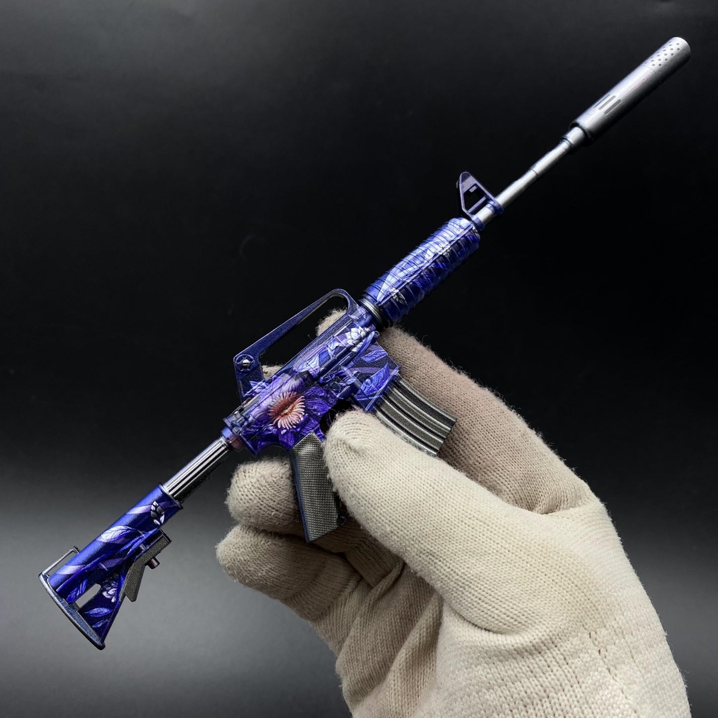 Hot Game CS Black Lotus M4A1-S Metal Replica For Collectible