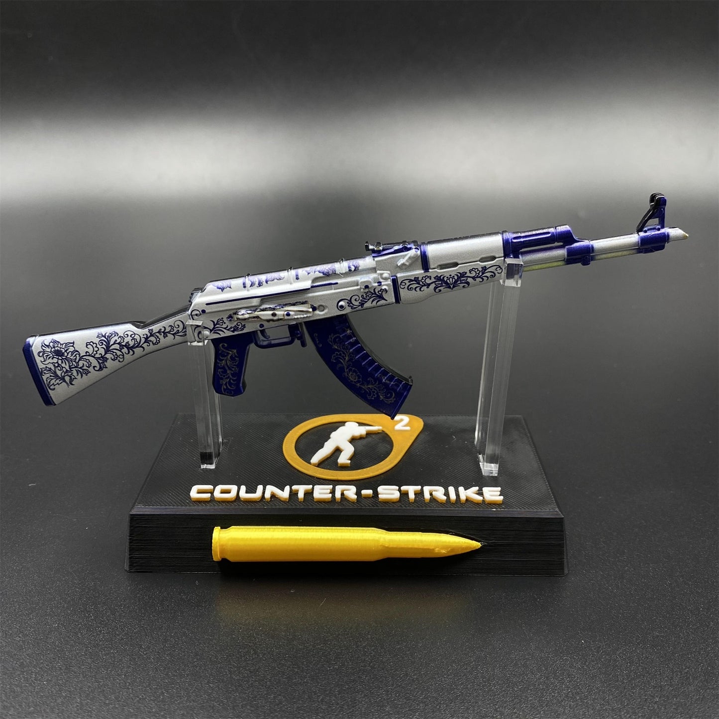 Hot Game CS2 Inheritance AK47 Metal Replica Game Prop Collectible