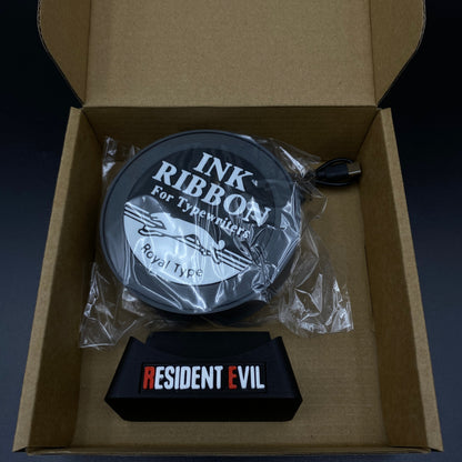3D Printed Ink Ribbon Bluetooth Speaker Horror Game Themed Desktop Decor Gift