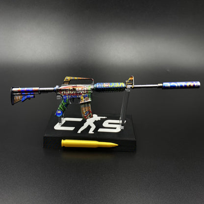 CS Imminent Danger M4A1-S Metal Replica Game Prop Collectible