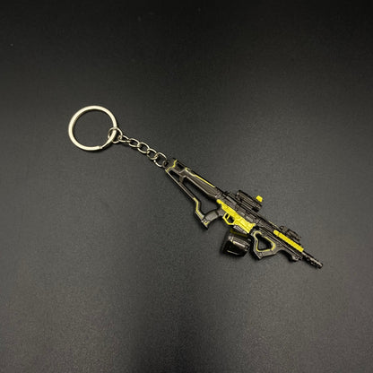 Delta Force M4A1 Gun Mini Alloy Rifle Replica Keychain