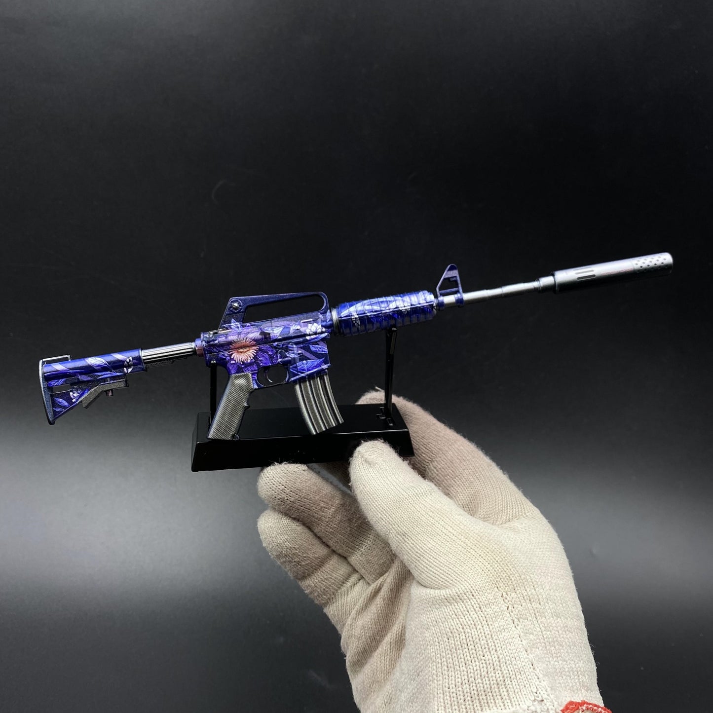 Hot Game CS Black Lotus M4A1-S Metal Replica For Collectible