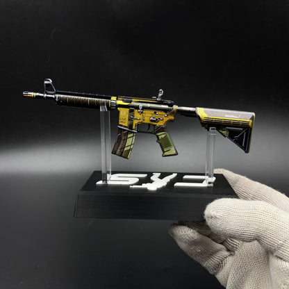 CS2 Mini M4A4 Buzz Kill Metal Skin Replica For Collectible