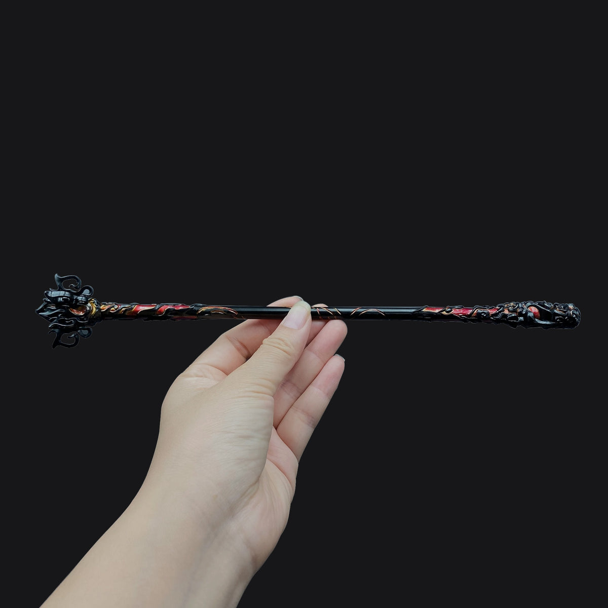 Liu'er Mihou Golden Cudgel Metal Replica | Game Collectible Prop