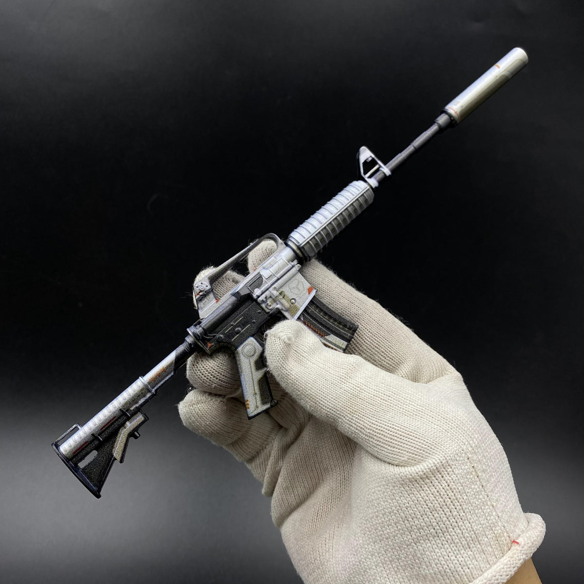 CS2 Game Peripheral - Mecha Industries M4A1-S Metal Replica Game Prop Collectible