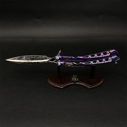 Arena Berakout Neon Phantom Butterfly Knife Replica For Collection