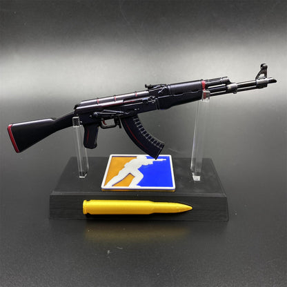 Hot Game CS2 Redline AK47 Metal Replica Game Prop Collectible