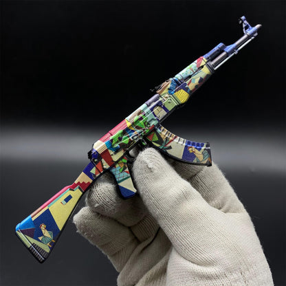 Hot Game CS2 AK47 Leet Museo Metal Replica Game Prop Collectible