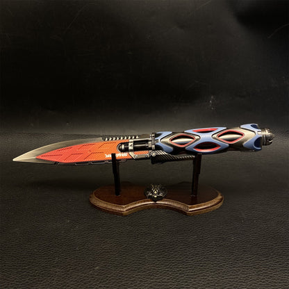 Crvity Tactical Knife  Metal Miniature For Collection