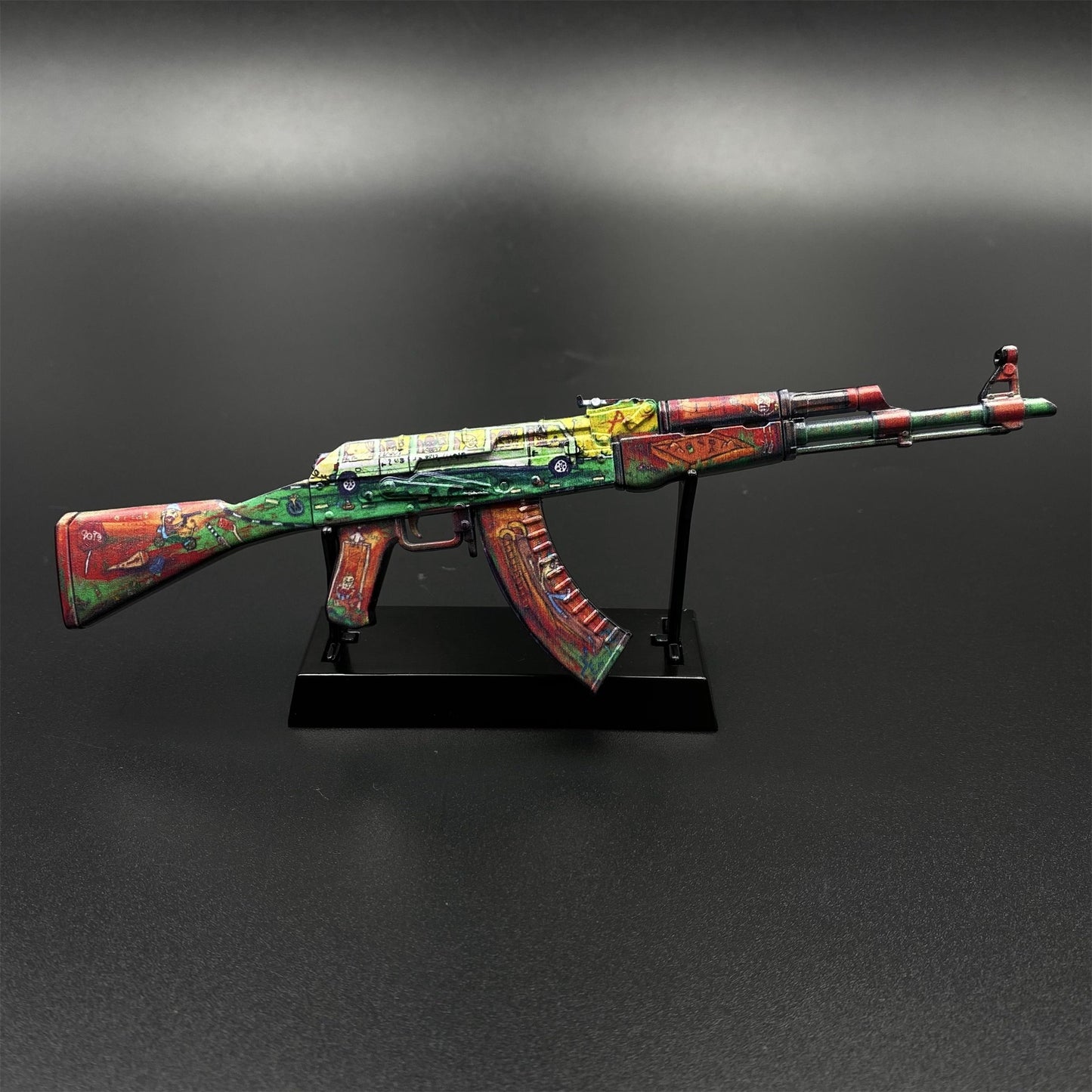 Hot Game CS2 AK47 The Outsiders Metal Replica Game Prop Collectible
