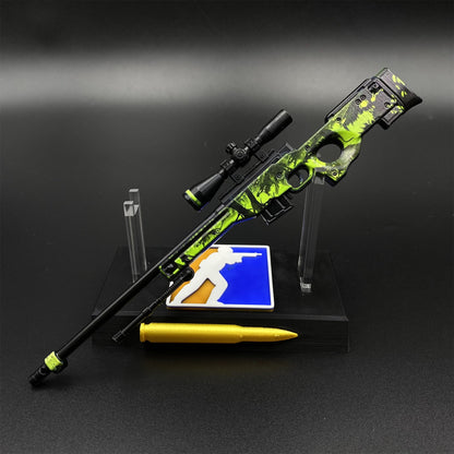 Hot Game CS2 Containment Breach AWP Metal Replica Game Prop Collectible