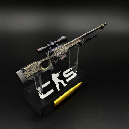 Hot Game CS2 The Prince AWP Metal Replica Game Prop Collectible