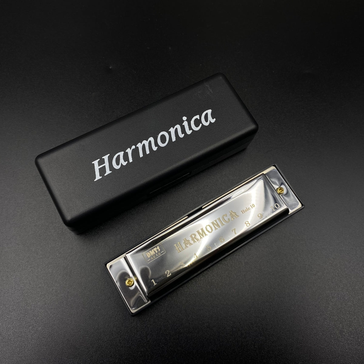 Delta Force Elegy Harmonica Prop 10 Hole Blues Harmonica