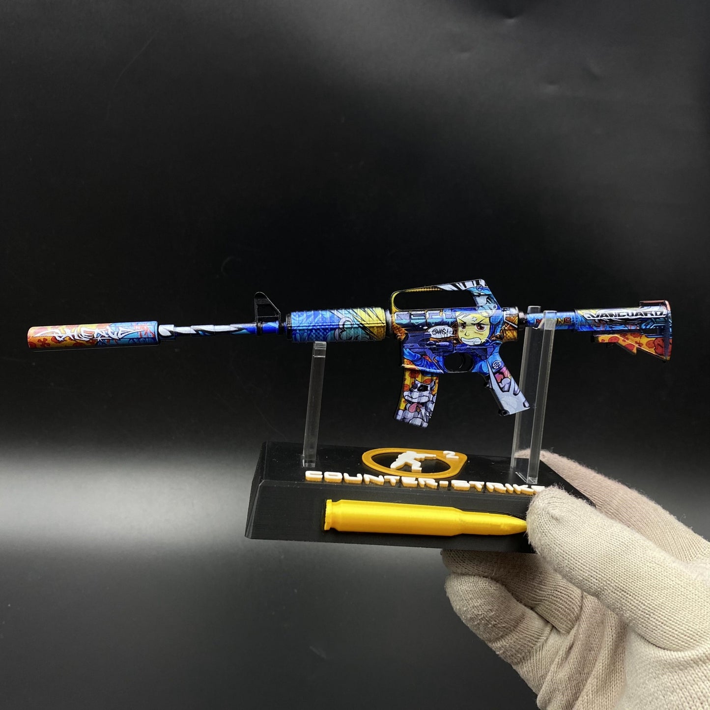 CS Player Two M4A1-S Metal Replica Game Prop Collectible