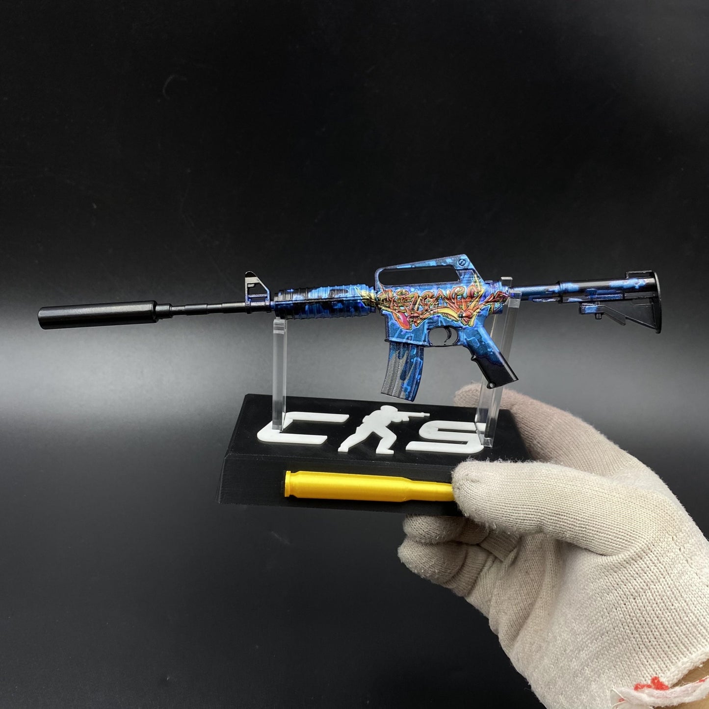 CS Master Piece M4A1-S Metal Replica Game Prop Collectible