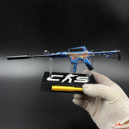 CS Master Piece M4A1-S Metal Replica Game Prop Collectible