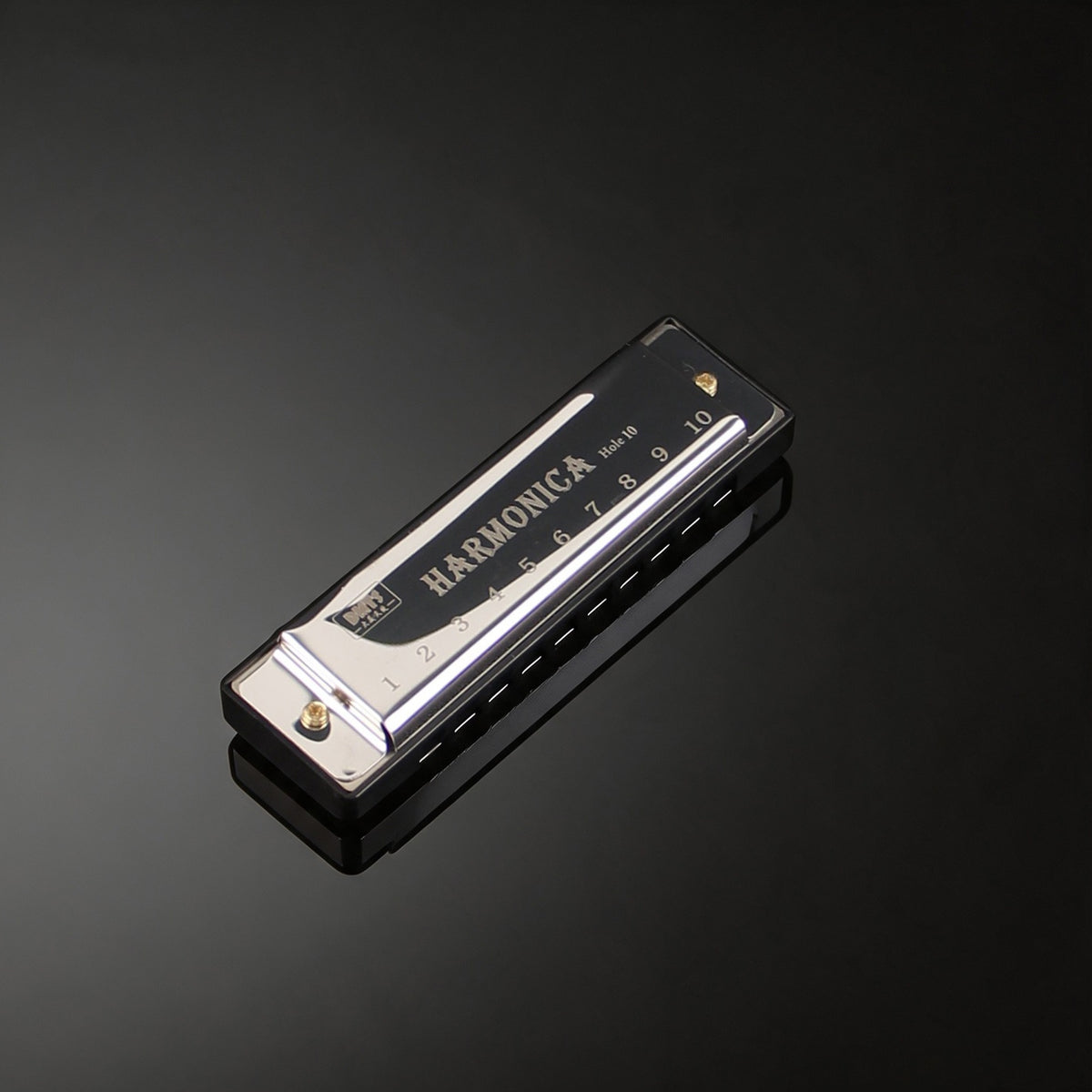 Delta Force Elegy Harmonica Prop 10 Hole Blues Harmonica