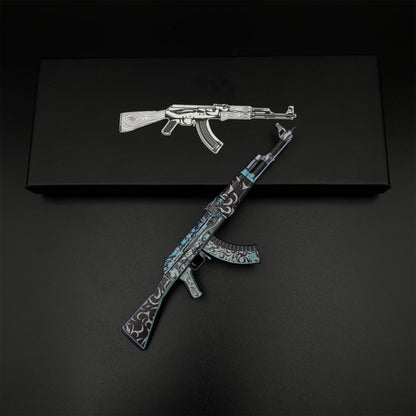 Hot Game CS2 AK47 Frontside Misty Mini Metal Replica Game Prop Collectible