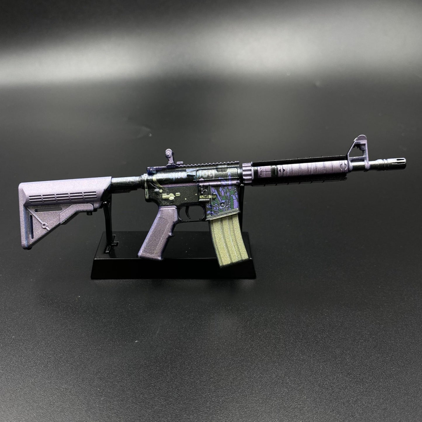 CS Game Skin M4A4 Polysoup Mini Metal Game Replica For Collection