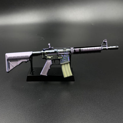 CS Game Skin M4A4 Polysoup Mini Metal Game Replica For Collection
