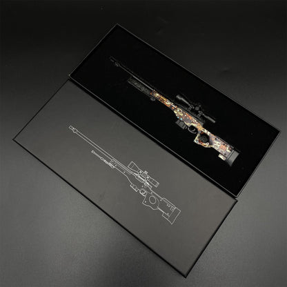 Hot Game CS2 PAW AWP Sniper Rifle Metal Replica Game Prop Collectible