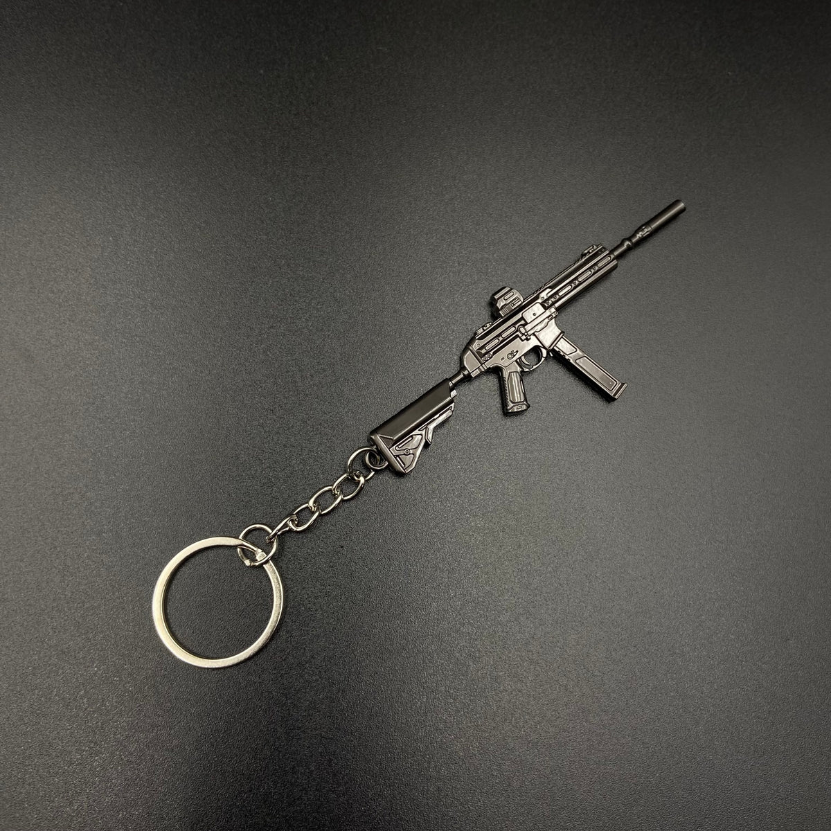 Delta Force Mini SMG Metal Gun Replica Keychain FPS Game Fan Collectible Gift