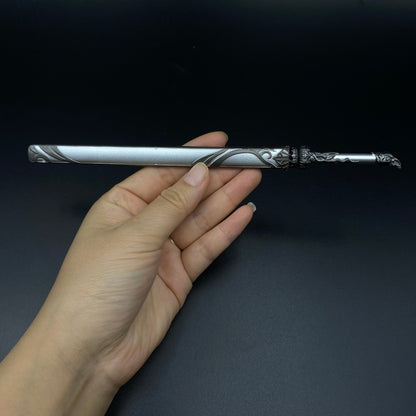 Longxiang Sword Alloy Collectible Replica, Decorative Fantasy Sword with Sheath