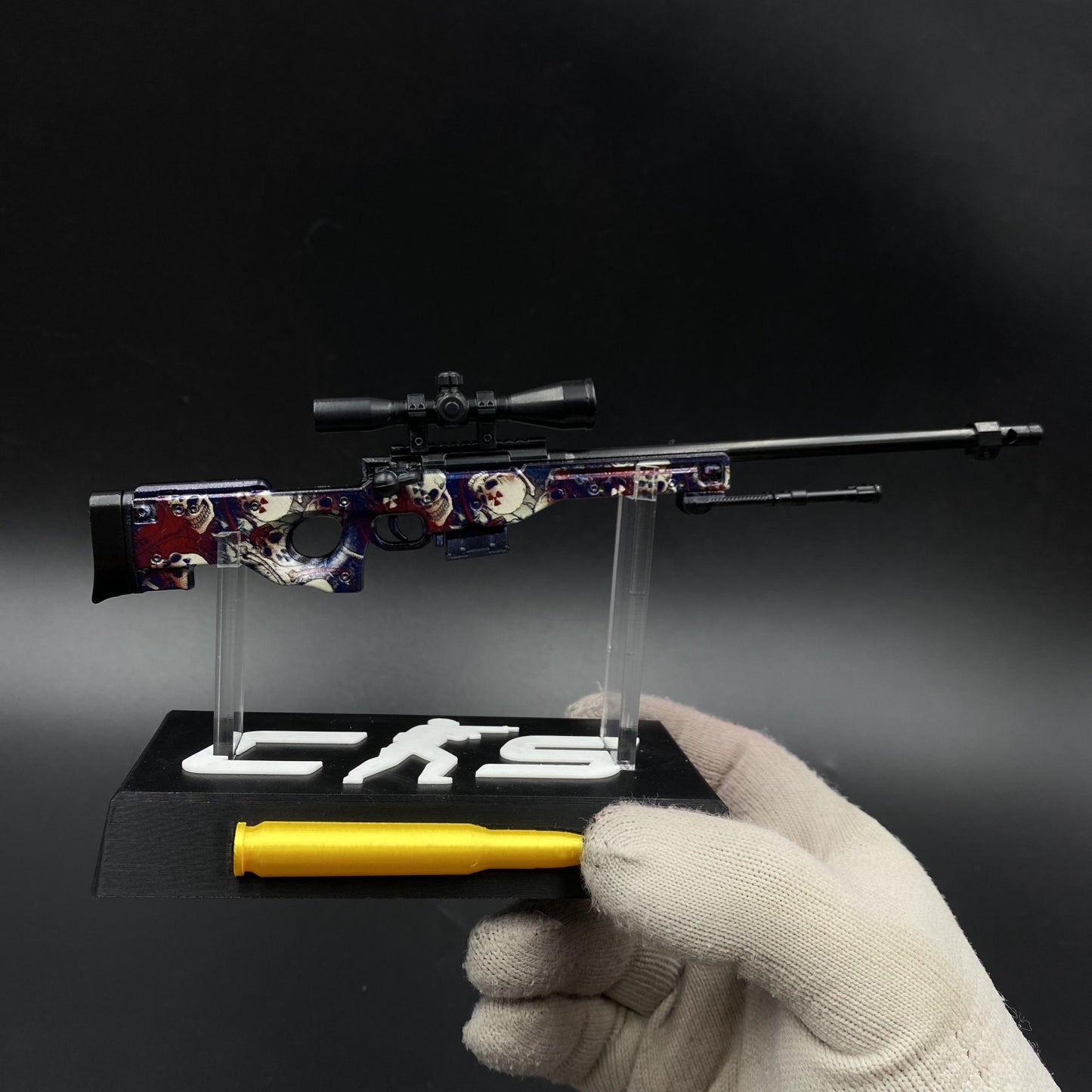 Tiny Gun CS AWP Acheron Metal Miniature For Collectible