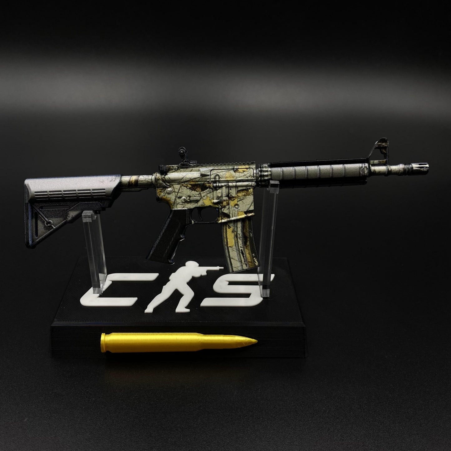CS Hot Skin M4A4 Modern Hunter Mini Metal Replica For Collectible