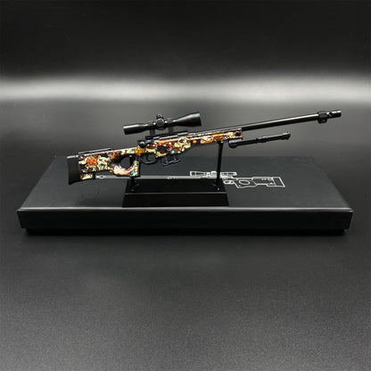Hot Game CS2 PAW AWP Sniper Rifle Metal Replica Game Prop Collectible
